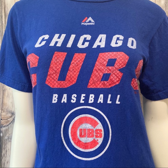 Sale 5 For $25 Majestic Chicago Cubs T-Shirt - Picture 3 of 7